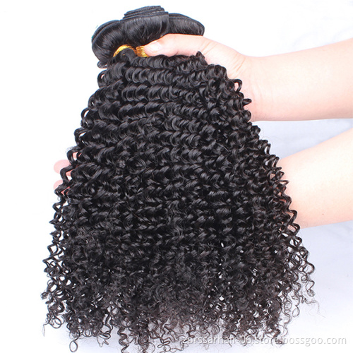 Cheap Raw Indian 100% Human Hair Kinky Curly Bundles With Closure Virgin Mink Brazilian Cuticle Aligned Hair Extensions